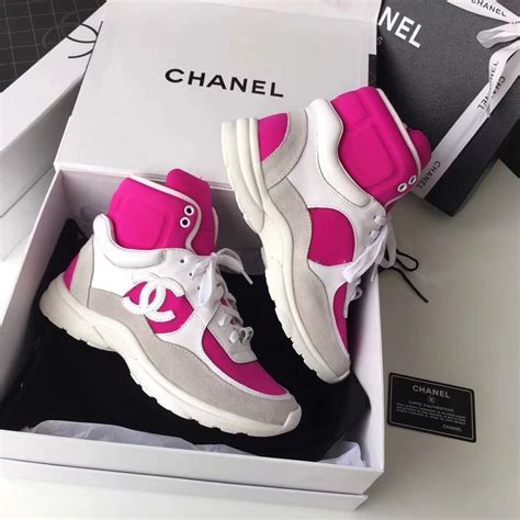 sneakers chanel 2020|high top chanel sneakers.